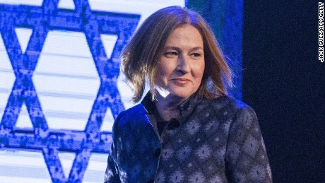 Tzipi Livni, one of Israeli politics' biggest names, was humiliated on live TV. (File photo)