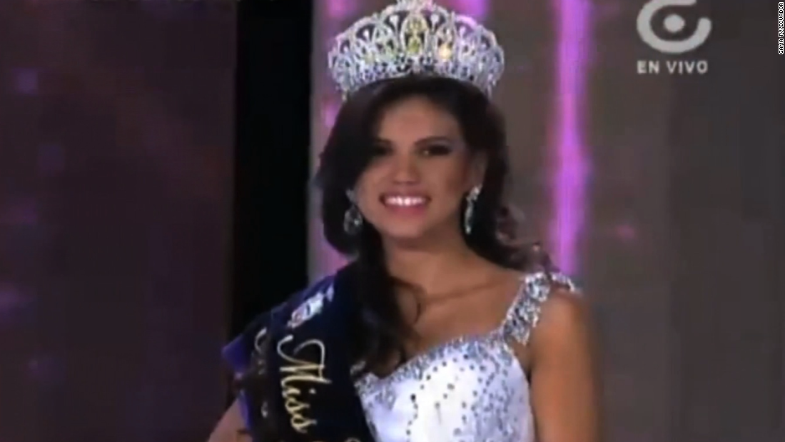 Francesca Cipriani, la nueva Miss Ecuador en Café CNN - CNN Video