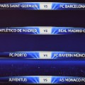 Champions League draw matches