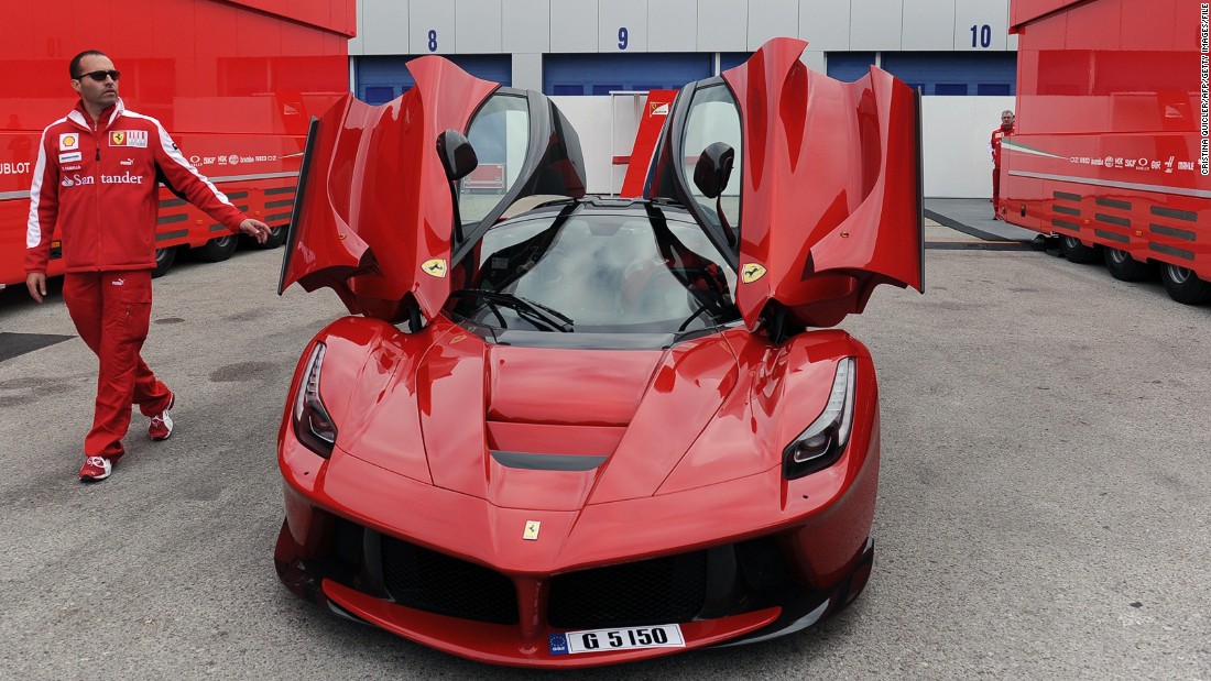 &quot;LaFerrari&quot; -- one of 499 in existence -- is a hybrid car that boasts a maximum speed in excess of 350 km/h (217 mph).