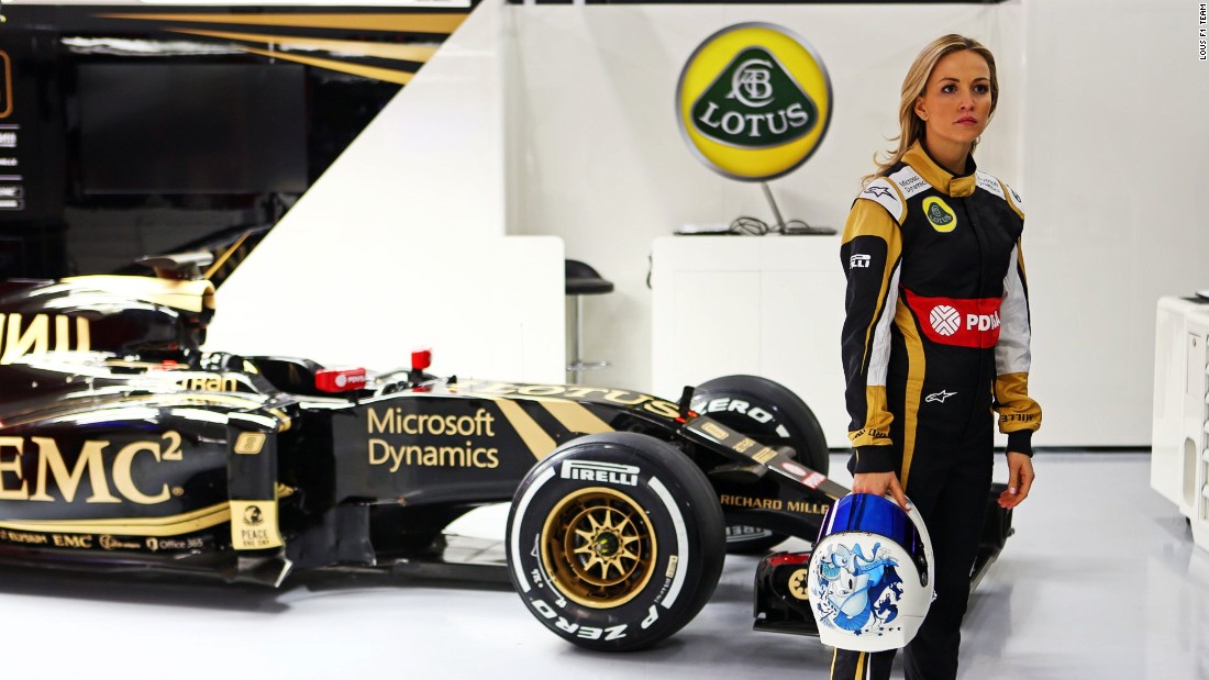 Both Wolff and Jorda hope to be role models for girls and inspire them to take up racing.