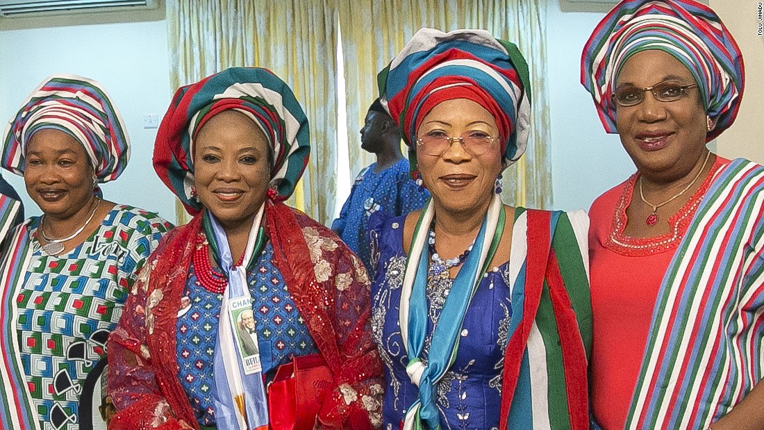 Colorful and wonderful, Nigerians dress up on the election trail