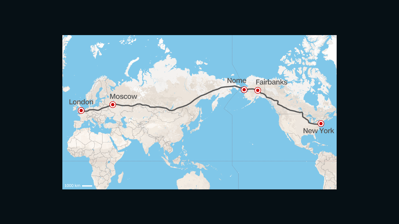 Road From Europe To U S Russia Proposes Superhighway Cnn Travel