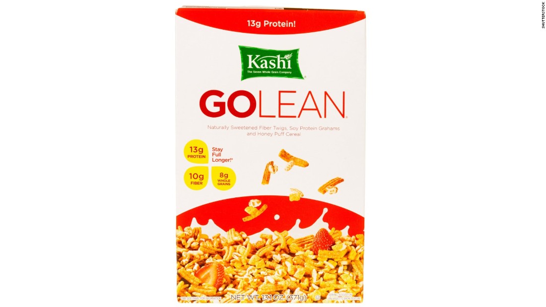 Kashi GoLean cereal has 10 grams of fiber per serving. 