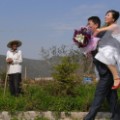 China Wang Bride and groom