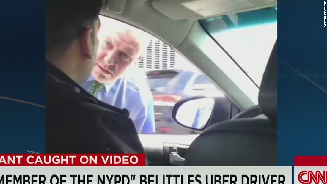 Nypd Detective Caught On Camera Ranting At Uber Driver Cnn Video 8490