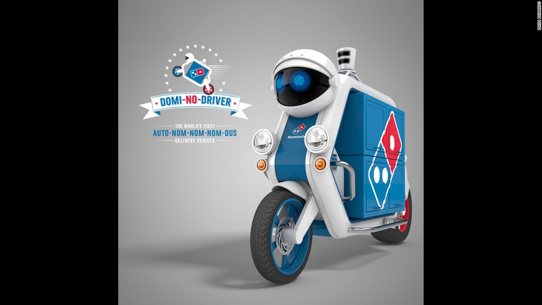 Domino&#39;s announced its &quot;&lt;a href=&quot;https://www.dominos.co.uk/blog/dominos-rolls-out-driverless-delivery-vehicles/?utm_medium=Affiliates&amp;utm_campaign=CN_www.zdnet.com&amp;utm_content=AffiliateWindow-Sub+Networks&amp;utm_source=VigLink+Inc&amp;utm_term=CN_AffiliateWindow&quot; target=&quot;_blank&quot;&gt;Domi-No-Driver,&lt;/a&gt;&quot; described as the world&#39;s first driverless pizza-delivery vehicle. The company said the bikes come equipped with &quot;H.U.N.G.A.R. (Hunger Detection and Ranging) to help them detect and navigate real-time obstacles.&quot;