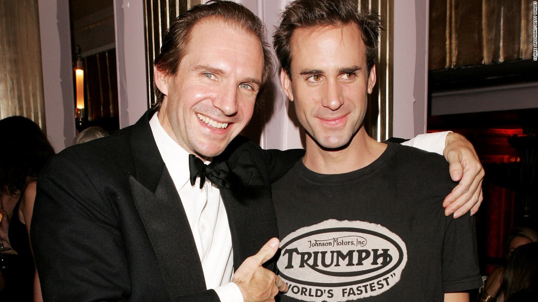 Ralph, left, and Joseph Fiennes hail from an artistic family in England. Their mother was a novelist, their father a photographer. Joseph is known for playing the Bard in &quot;Shakespeare in Love.&quot; Ralph played Voldemort in the &quot;Harry Potter&quot; films, among other bone-chilling roles.