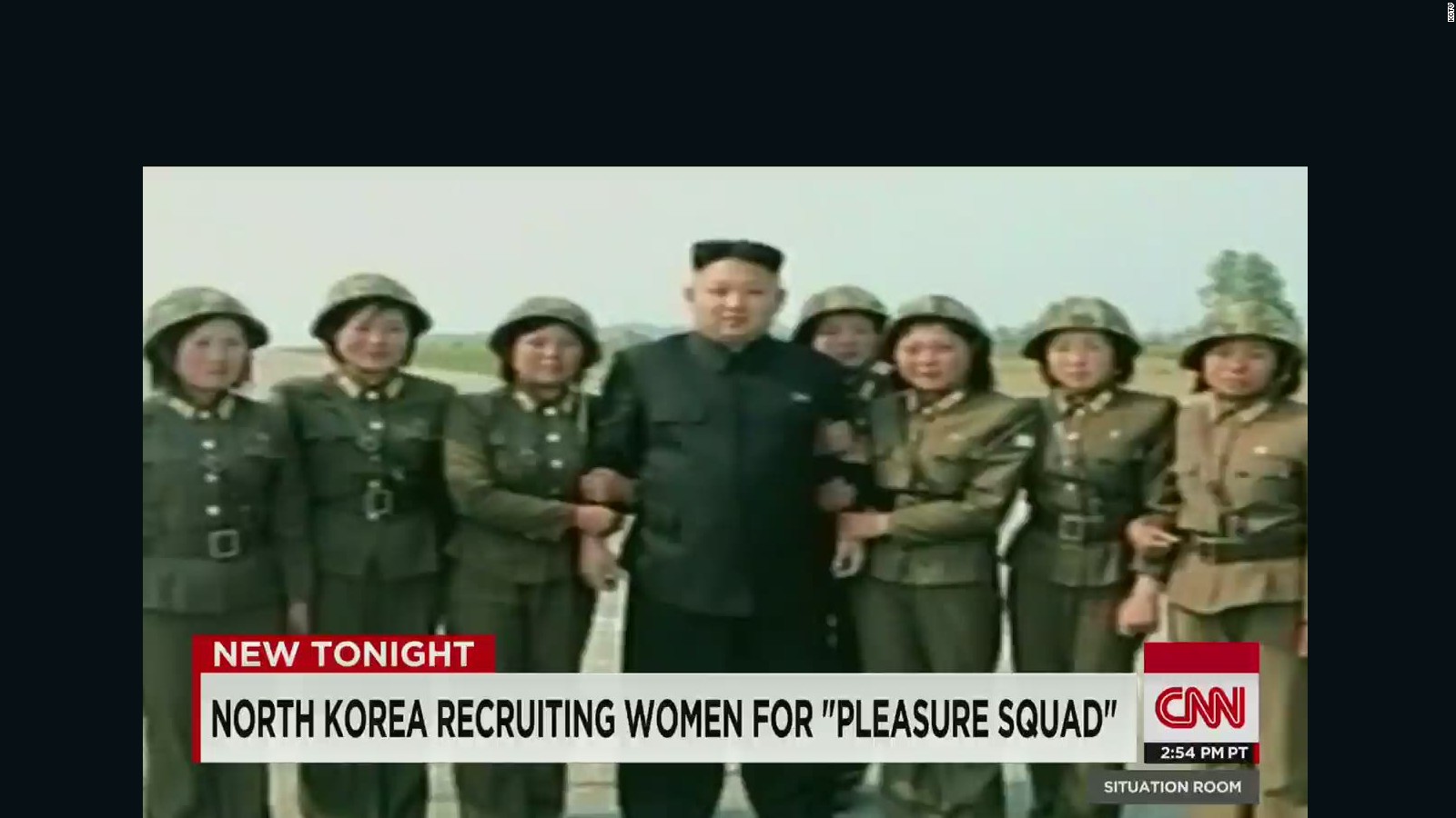 Kim Jong Un Recruits Women For Pleasure Squad Cnn Video 