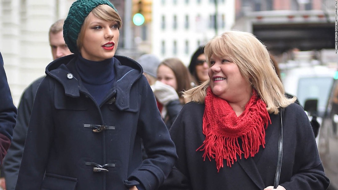 In a blog post in April 2015, Swift said: &quot;The results came in, and I&#39;m saddened to tell you that my mom has been diagnosed with cancer. I&#39;d like to keep the details of her condition and treatment plans private, but she wanted you to know.&quot; Here Swift and her mom, Andrea Swift, walk in New York City in 2014. 