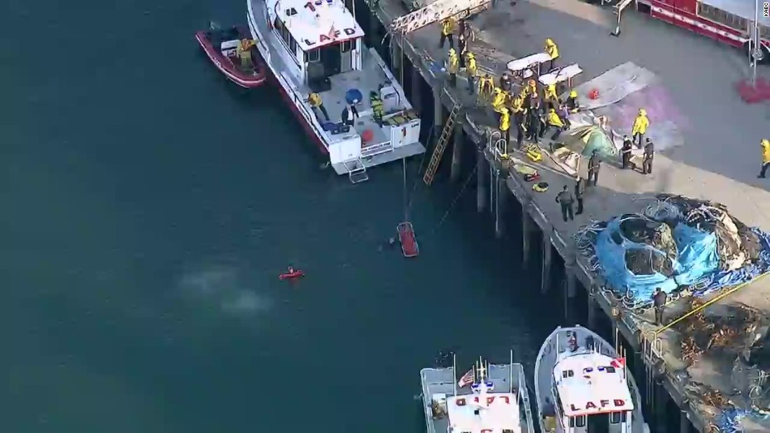 Car Goes Into Port Of Los Angeles Water Cnn 