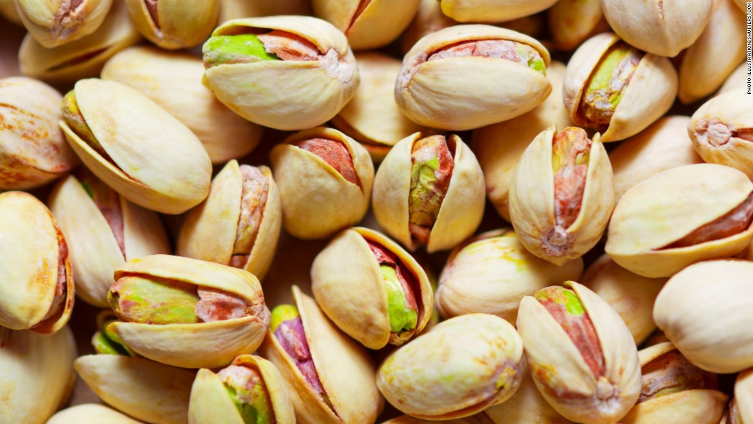 Snacking is allowed on the MIND diet. It suggests eating nuts five times a week. Eating pistachios has been shown to lower blood pressure &lt;a href=&quot;http://www.ncbi.nlm.nih.gov/pubmed/25809855&quot; target=&quot;_blank&quot;&gt;in some people&lt;/a&gt;. Peanuts are known to be a good source of resveratrol, a compound with antioxidants that help brain and heart health, &lt;a href=&quot;http://www.ncbi.nlm.nih.gov/pubmed/24345046&quot; target=&quot;_blank&quot;&gt;earlier studies show. &lt;/a&gt;