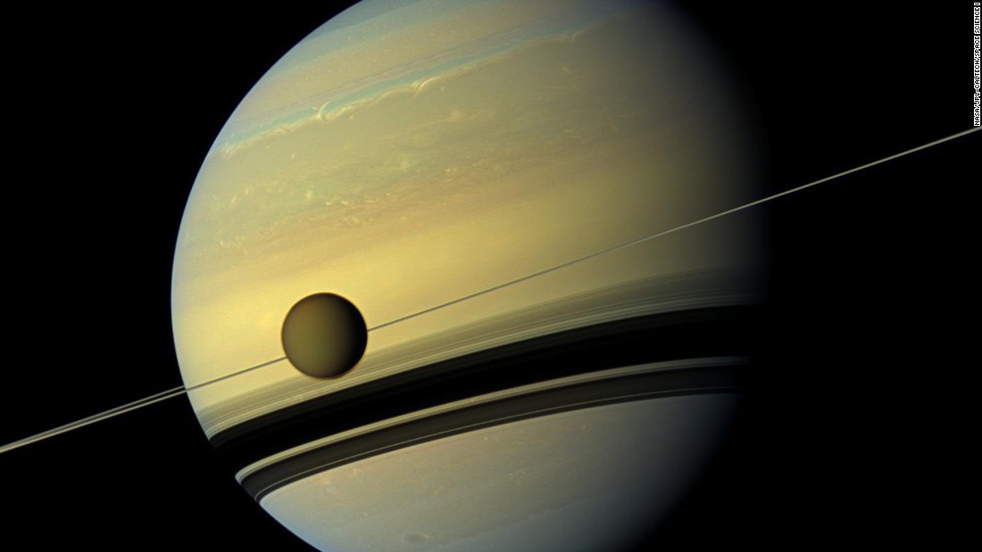 NASA&#39;s Cassini mission has evidence of an ocean inside Saturn&#39;s largest moon, &lt;a href=&quot;http://science.nasa.gov/science-news/science-at-nasa/2014/02jul_saltyocean/&quot; target=&quot;_blank&quot;&gt;Titan&lt;/a&gt;, which might be as salty as the Earth&#39;s Dead Sea.   