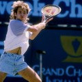 tennis fashion andre agassi 1980s 