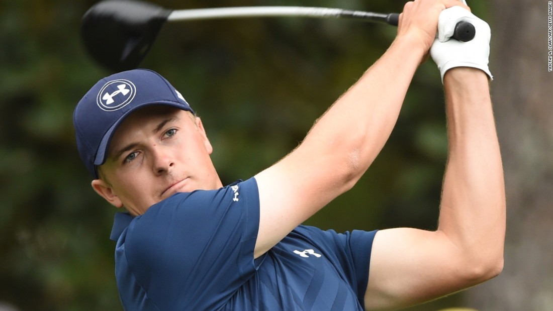 Jordan Spieth became the second-youngest golfer to win the Masters after setting a series of records at Augusta, where he led from start to finish to claim his first major title. 