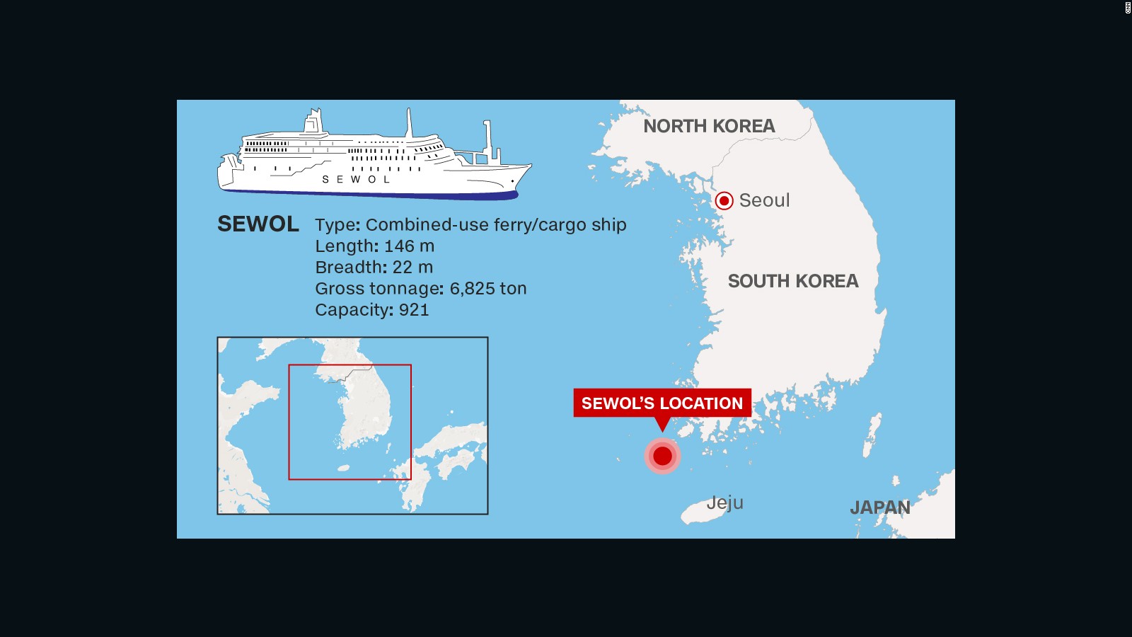 South Korean Officials Outline Plan To Salvage Sewol Cnn