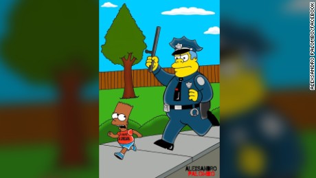 Los Simpsons, y la campaña contra el racismo - CNN Video