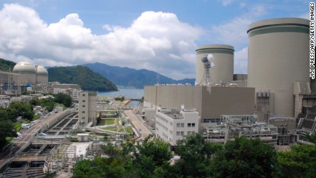 Kansai Electric Power Company&#39;s Takahama nuclear plant in western Japan.