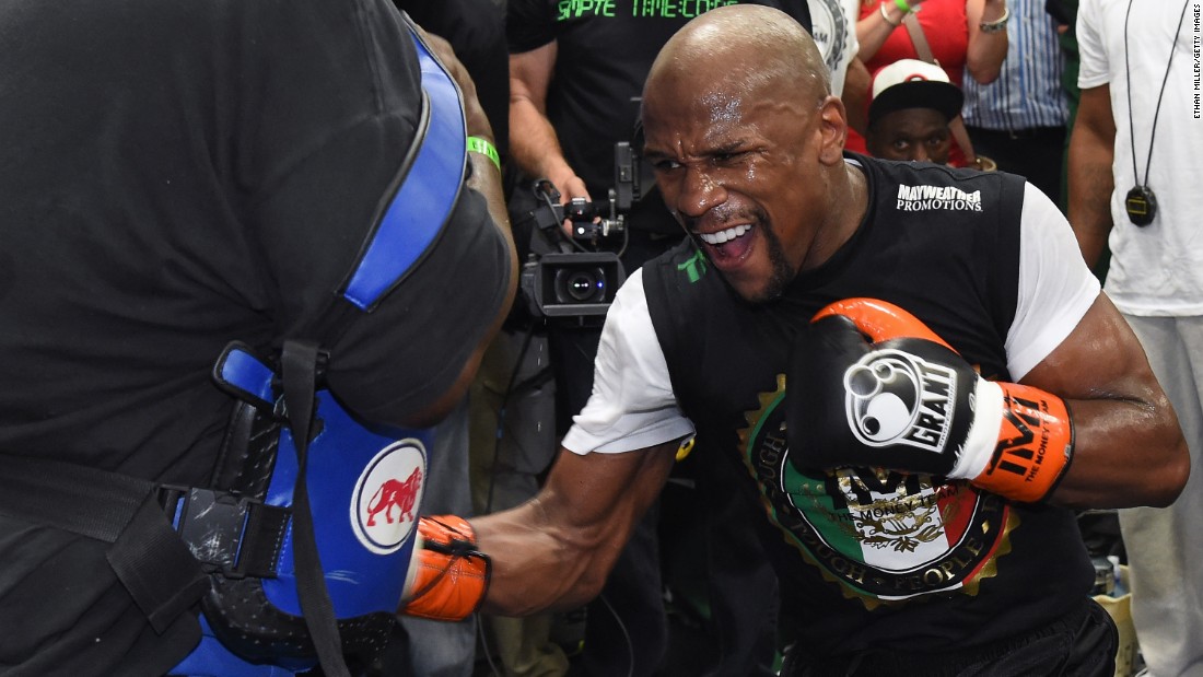 &quot;This fight is one of the biggest ever in boxing. This is two future hall-of-famers in a megafight. I&#39;ve done record breaking numbers before, and it looks like we&#39;re going to do it again,&quot; proclaimed &quot;Money&quot; Mayweather, oozing confidence with a 47-0 professional fight record.