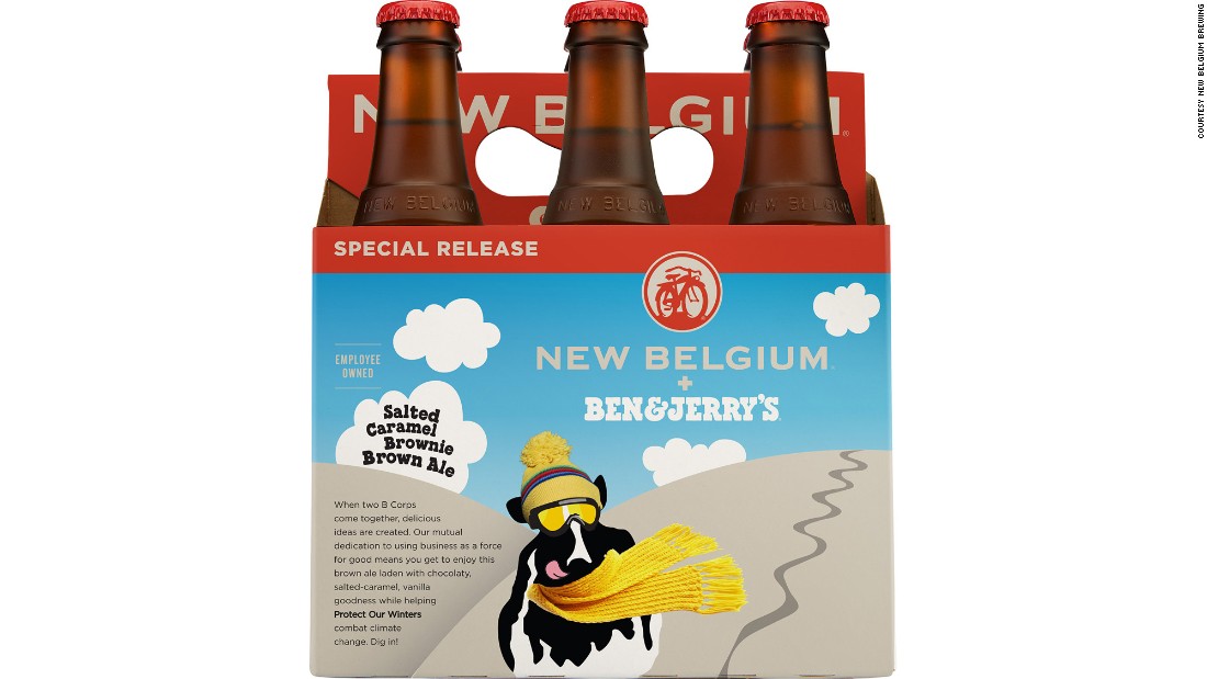 Colorado&#39;s New Belgium Brewery and the folks at Ben &amp;amp; Jerry&#39;s are teaming up to produce a beer based on salted-caramel brownie ice cream. Take a stroll through the gallery for more examples of strange food mashups.