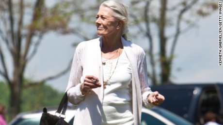 Vanessa Redgrave attends the funeral services for actress Lynn Redgrave at St. Peter&#39;s Cemetery on May 8, 2010 in Lithgow, New York.