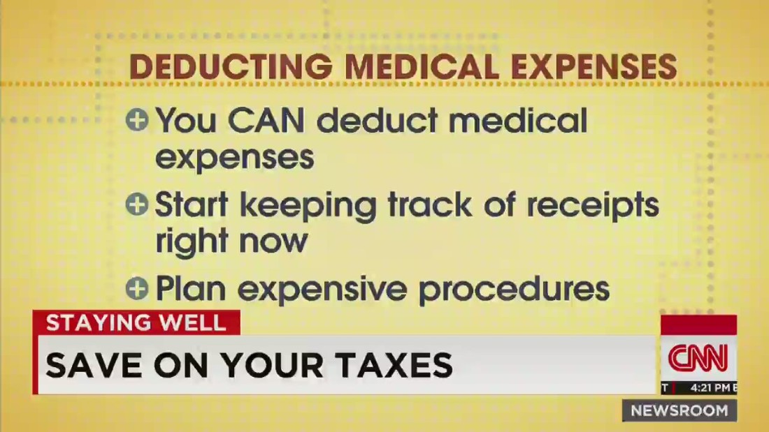 start-tracking-medical-expenses-now-for-next-tax-season-cnn-video