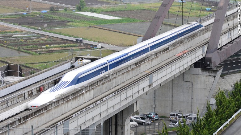 magnetic train set