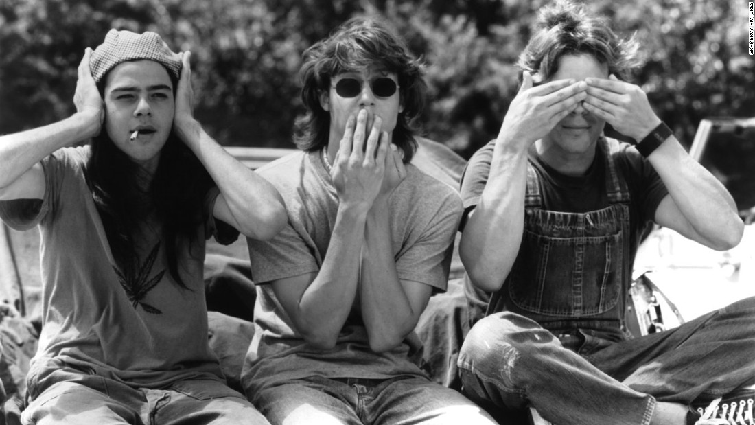 The plot of &quot;Dazed and Confused&quot; involves a group of teenagers in Austin, Texas, having a wild time on their last day of high school.  &lt;br /&gt; 