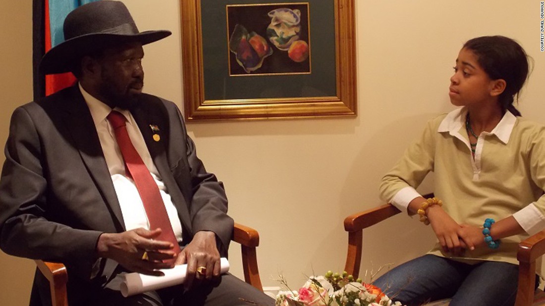 Oduwole sits down with the president of South Sudan, Salva Kiir Mayardit. 