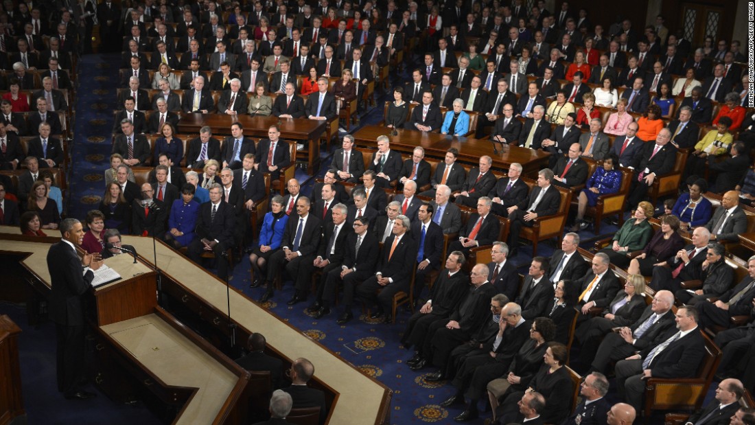 On January 20, 2015, President Barack Obama became the first sitting U.S. president to mention the word &quot;transgender&quot; in a State of the Union address. Transgender activists hailed his speech.