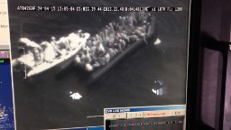 150424155408 pkg wedeman italy migrant rescue flight 00005611 hp video Wreckage of deadly migrant boat found