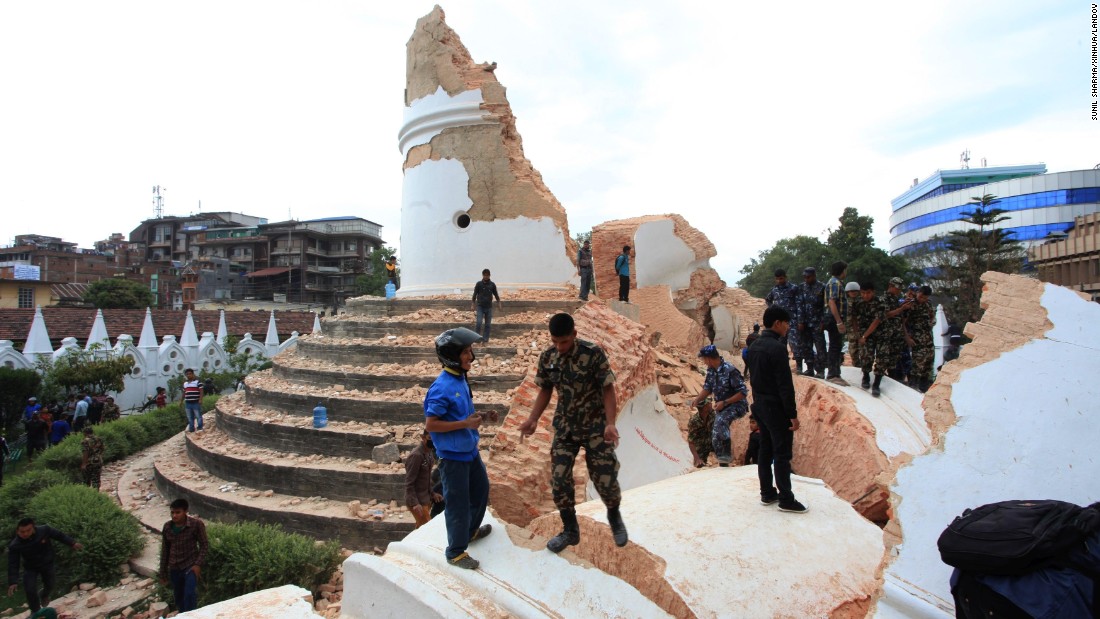 Dharahara, a tower dating back to 1832 that rose more than 60 meters (200 feet) and provided breathtaking views of Kathmandu and the surrounding Himalayas, collapsed in the earthquake on April 25.