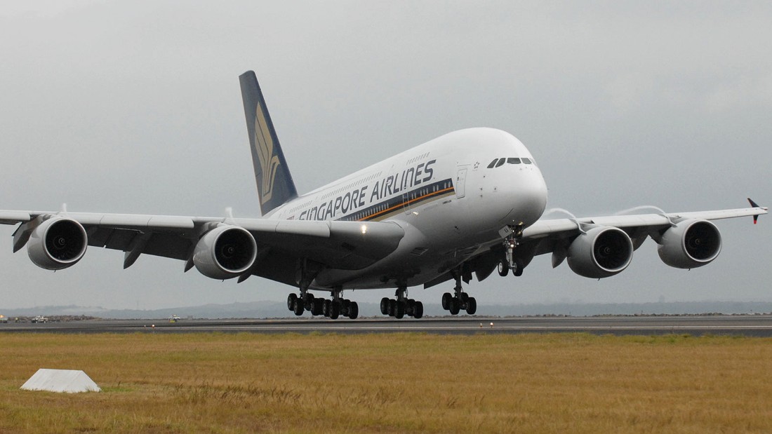 Singapore Airlines was the first to take delivery of an A380. The first commercial A380 flight ran from  Singapore to Sydney&#39;s Kingsford Smith Airport on October 25, 2007.