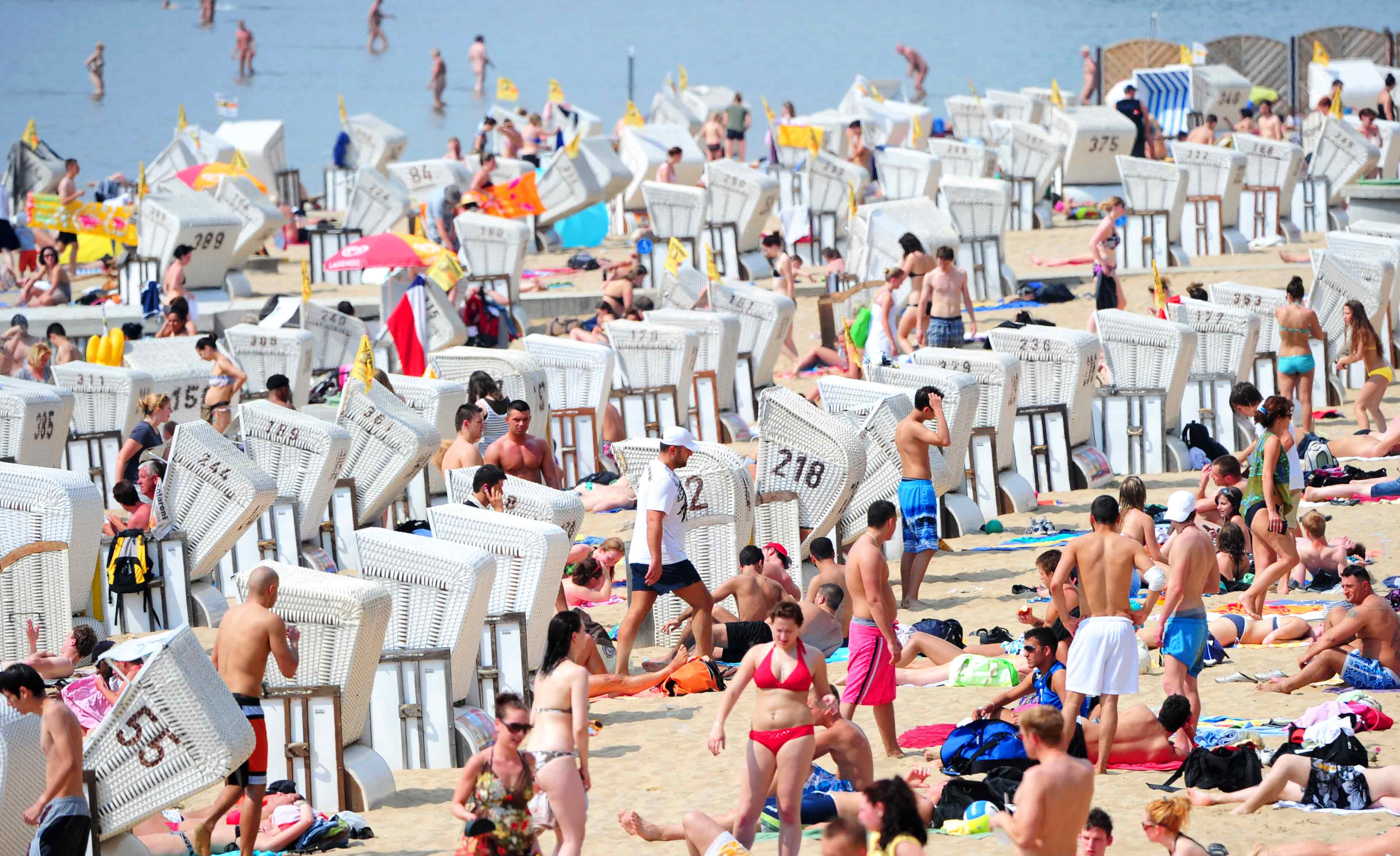 Nudist Family On Nude Beach