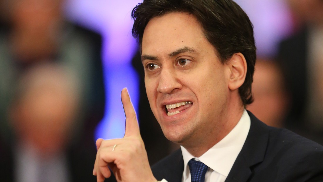 Ed Miliband is the leader of the Labour Party and the opposition leader in Parliament.