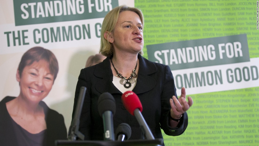 Natalie Bennett is the leader of the Green Party of England and Wales.