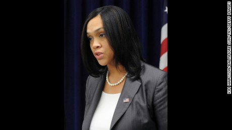 Marilyn Mosby comes from a long line of police officers, including her grandfather, four uncles and her mother.