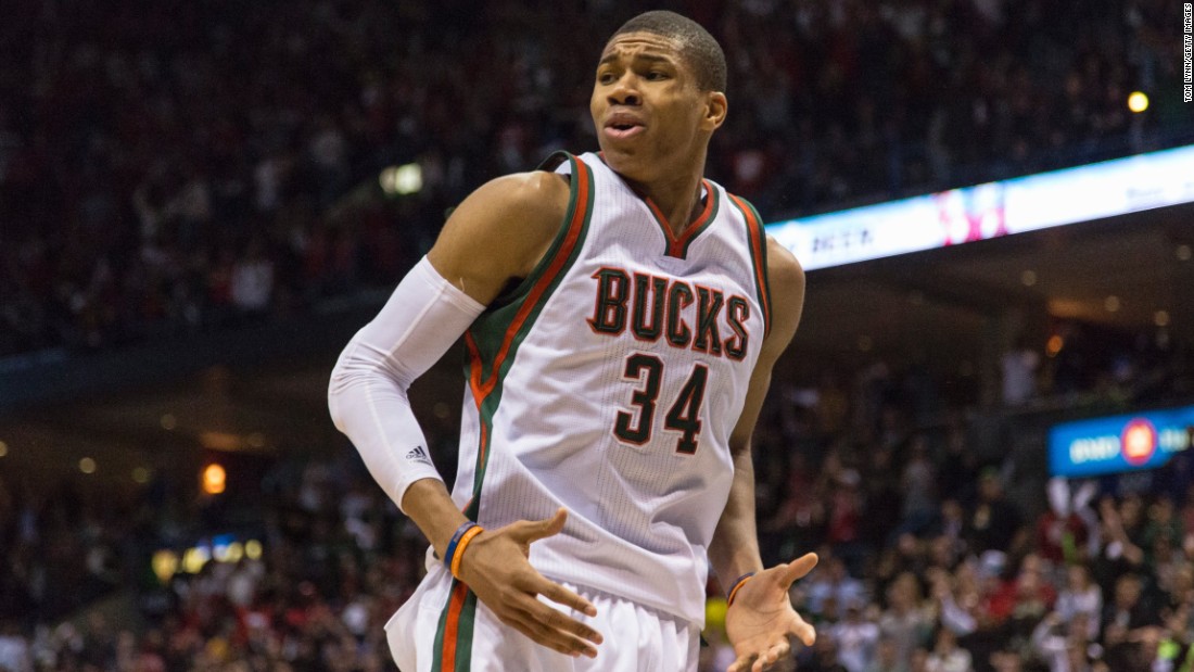 Giannis Antetokounmpo of the Milwaukee Bucks -- AKA &quot;The Greek Freak&quot; -- is one of the most exciting players in the NBA and a multi-linguist. He was born in Greece to Nigerian parents. 