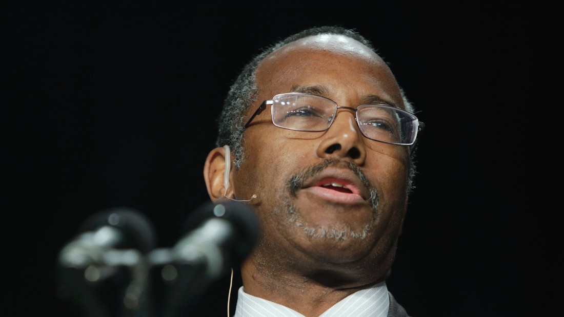 Carson speaks during the National Prayer Breakfast at the Washington Hilton on February 7, 2013, in Washington. 