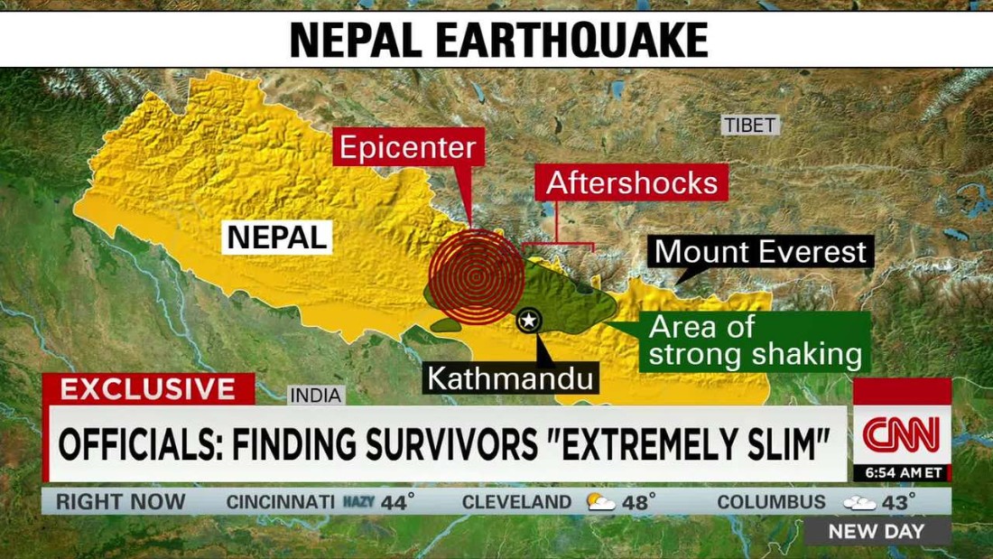 nepal earthquake news update