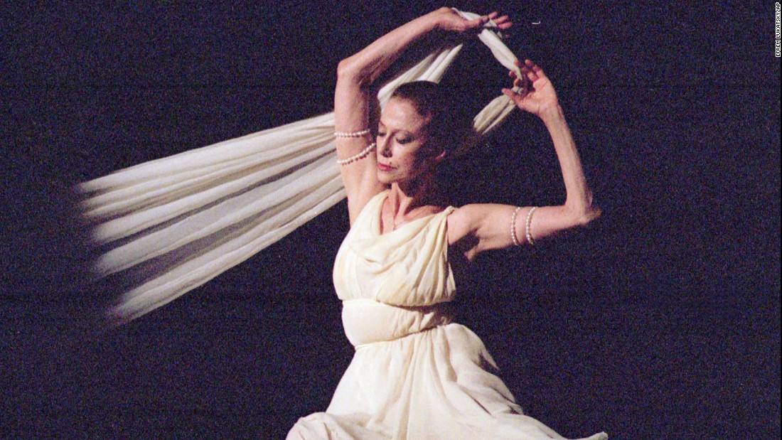 Russian ballerina &lt;a href=&quot;http://www.cnn.com/2015/05/03/living/feat-russian-ballerina-maya-plisetskaya-dies/index.html&quot;&gt;Maya Plisetskaya&lt;/a&gt;, who was considered one of the greatest ballerinas of the 20th century, died on May 2. She was 89.