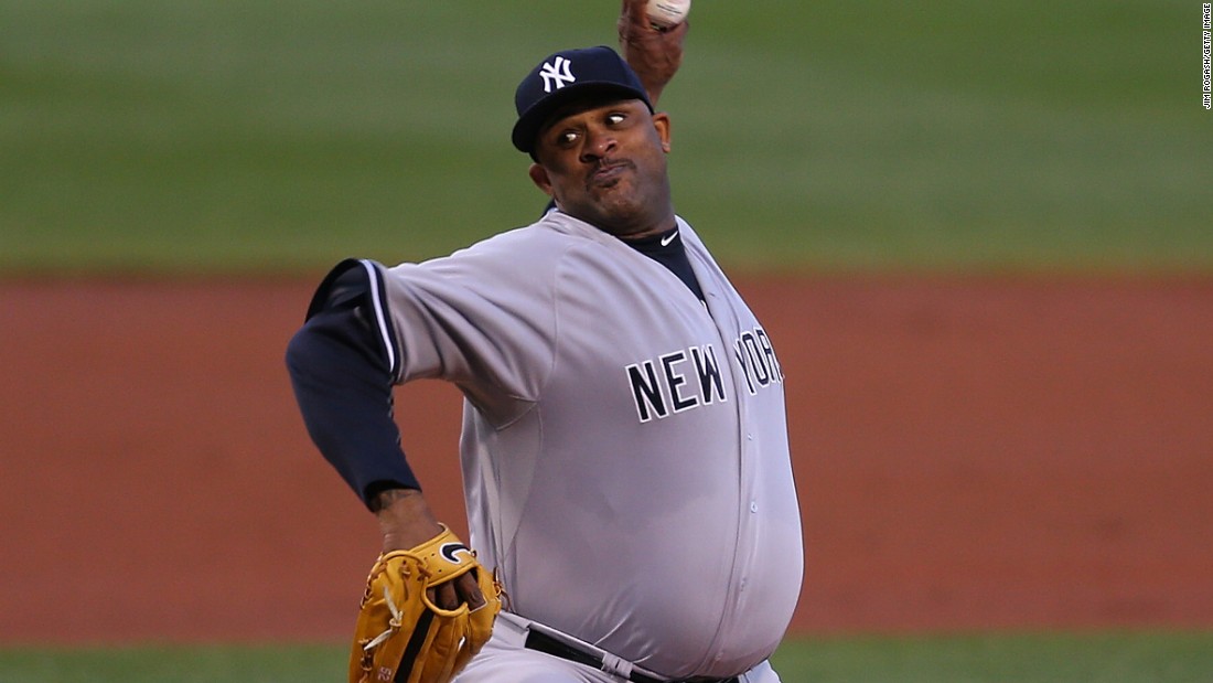 At 36, CC Sabathia&#39;s production has been on the decline while his contract has been on the rise: Not an ideal situation for the New York Yankees, who signed signed the 2007 Cy Young winner to a seven-year $161 million contract in 2012. The 6-foot 6-inch 300-pounder has suffered various setbacks -- &lt;a href=&quot;http://www.cbssports.com/mlb/news/cc-sabathia-on-alcohol-rehab-there-was-no-other-option-for-me/&quot; target=&quot;_blank&quot;&gt;including a spell in alcohol rehab&lt;/a&gt; -- over the past three seasons, all of which yielded losing records. Sabathia, who won a ring with the Yankees in 2009, will likely retire after this season, his last under contract.  He stands as the active leader in career strikeouts and second in career wins. 