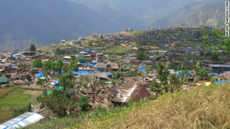 Barpak, a village near the epicenter of the deadly Nepal earthquake, lies in tatters.