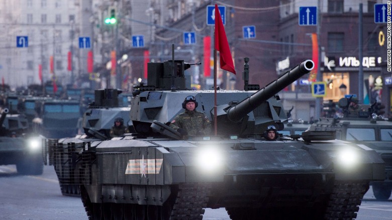 modern day russian tanks
