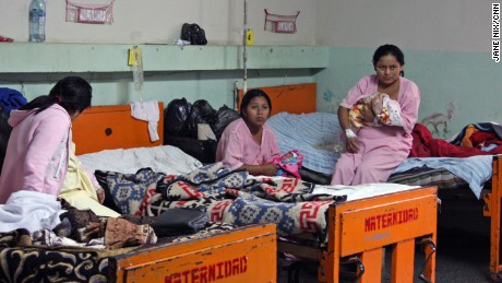 These women have just given birth at the regional hospital in Cobán. Many Guatemalan women lack the money -- and the means -- to access the health care system. 