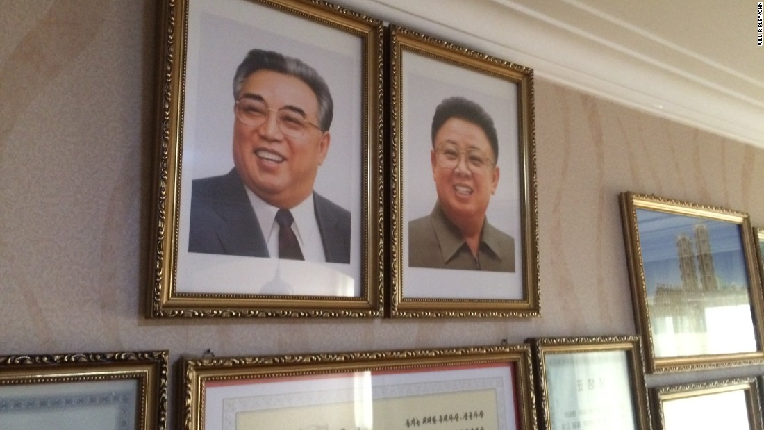 Every home in North Korea displays portraits of late leaders Kim Il Sung and Kim Jong Il. Housing is assigned by the government and is free. Those who want to move have to sign up to exchange places with other citizens.