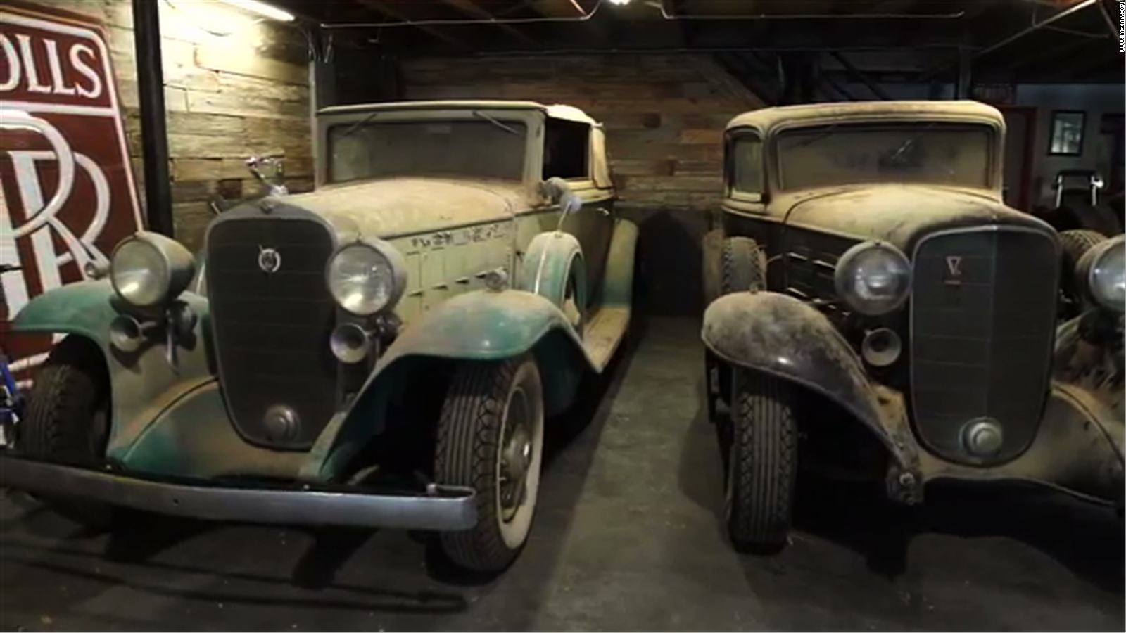 60 antique luxury cars found in France - CNN Video