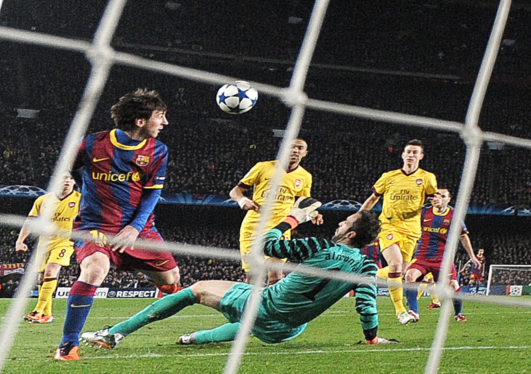 Lionel Messi Goal Vs Arsenal 2011