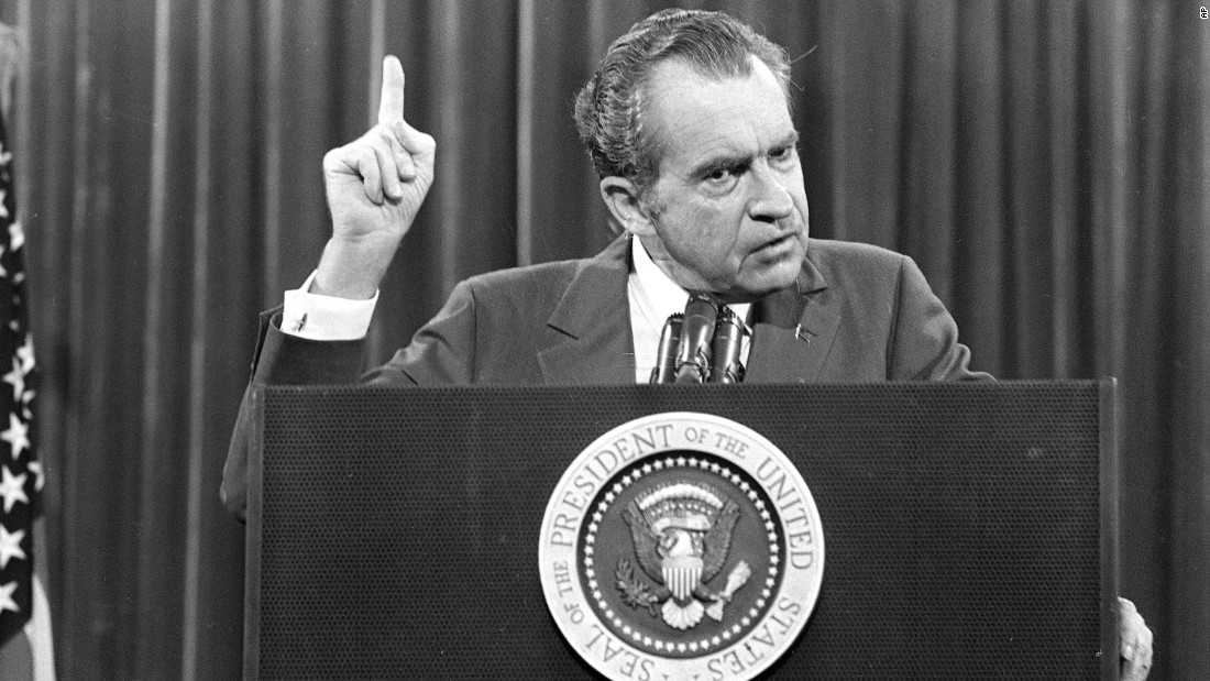 President Richard Nixon used this now-infamous phrase during a November 1973 news conference in, of all places, Disney World. &quot;People have got to know whether or not their president is a crook,&quot; Nixon said, referring to the Watergate scandal. &quot;Well, I&#39;m not a crook. I&#39;ve earned everything I&#39;ve got.&quot;