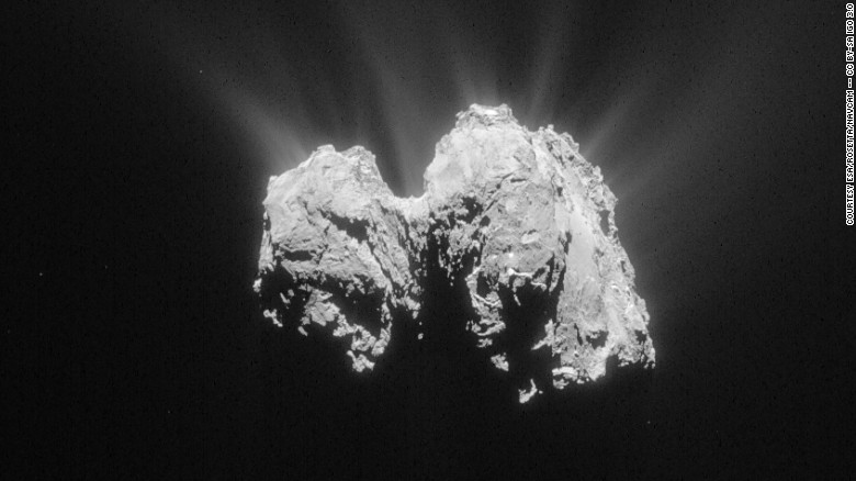 Were In Orbit Rosetta First Probe To Orbit Comet Cnn 7378